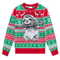 Lanbubble Unisex Kids Ugly Christmas Knit Sweater Crewneck Pullover for Boys and Girls Ages 7-14