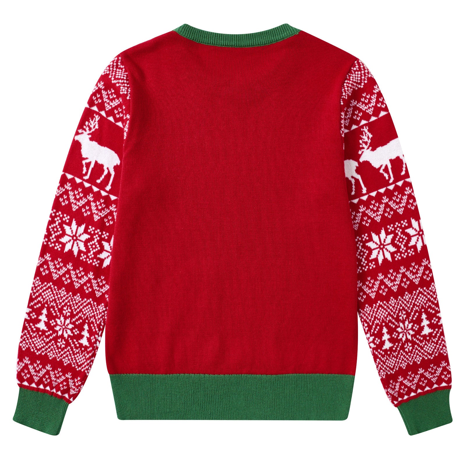 Lanbubble Kids Christmas Sweater Boys Girls Ugly Knit Pullover for Xmas Holiday 3-12 Years