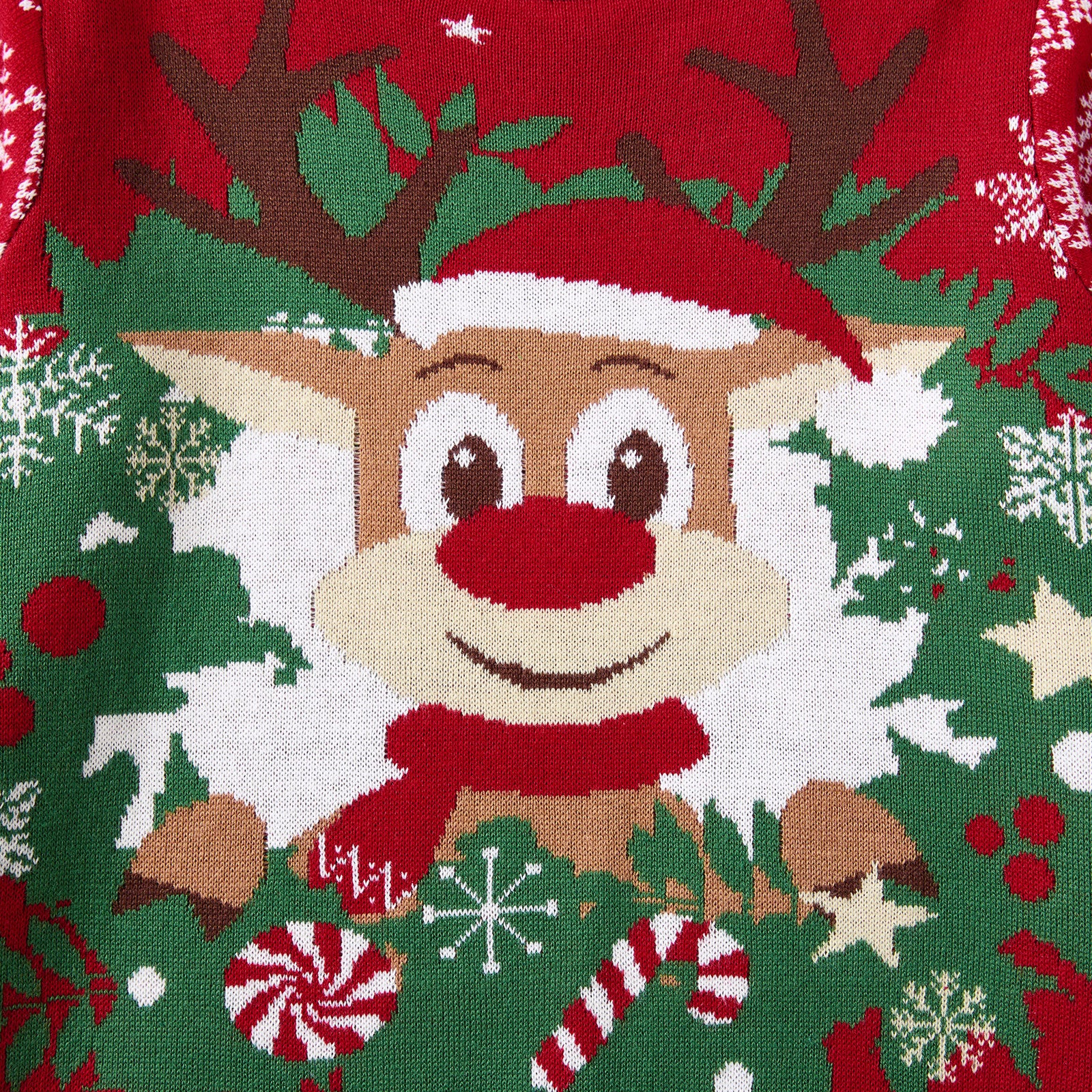 Lanbubble Kids Christmas Sweater Boys Girls Ugly Knit Pullover for Xmas Holiday 3-12 Years