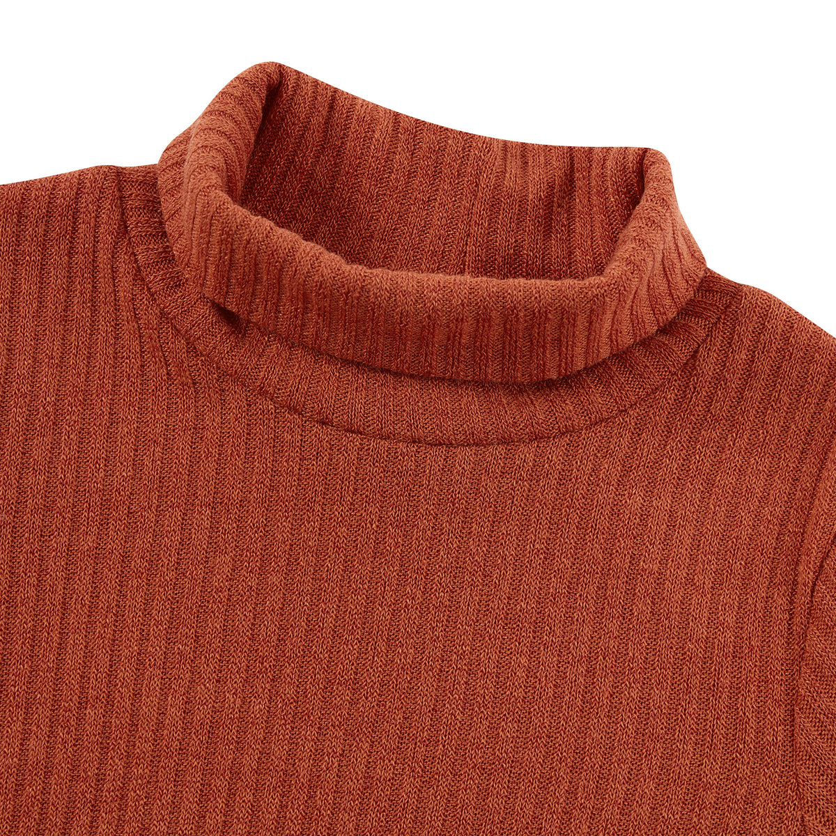 Lanbubble Toddler Girls Long Sleeve Turtleneck Dress Ribbed Knit A Line Fall Winter Clothes 2-7 Years