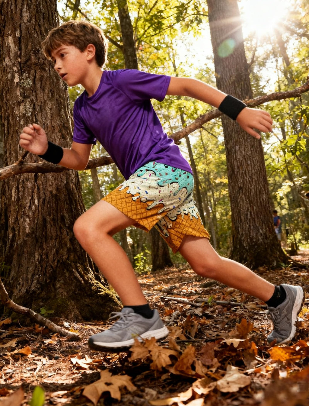 Lanbubble Boys Athletic Groundwork Performance Shorts Kids Mesh Breathable Quick Dry Stretch Basketball Active Sweat Shorts for 7-14 Years