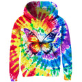 Lanbubble Tween Girls Pullover Hoodies Kids Gradient Leopard Sweatshirts with Kangaroo Pockets 4-14 Years