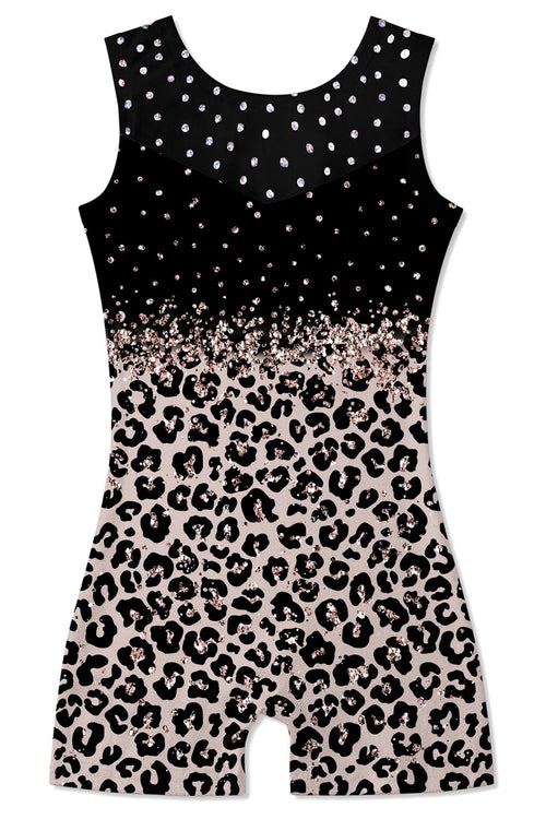 Gymnastics Leotards for Girls Toddler Unitard Biketard Clothes Cute Kid Dance Outfit 3-7T